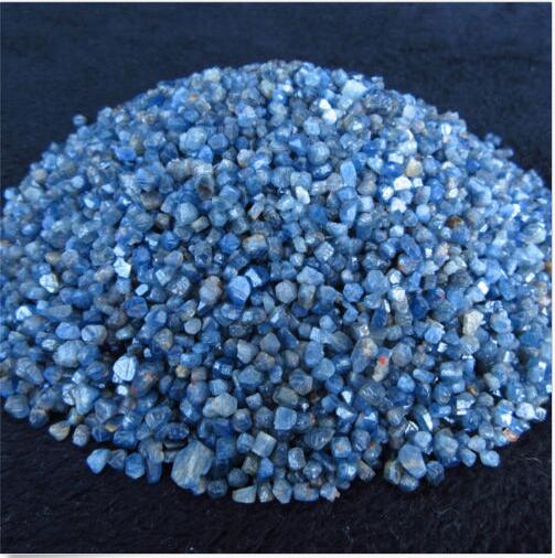 100g Natural Blue Sapphire Crystal Bulk Corundum Stone - Omamoristone お守り石