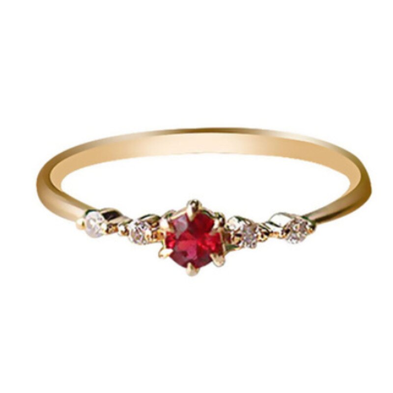 Natural Rose Ruby 925 Silver Ring - Omamoristone お守り石
