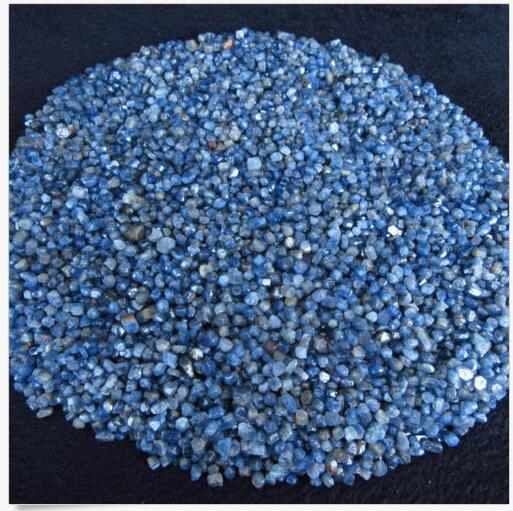 100g Natural Blue Sapphire Crystal Bulk Corundum Stone - Omamoristone お守り石