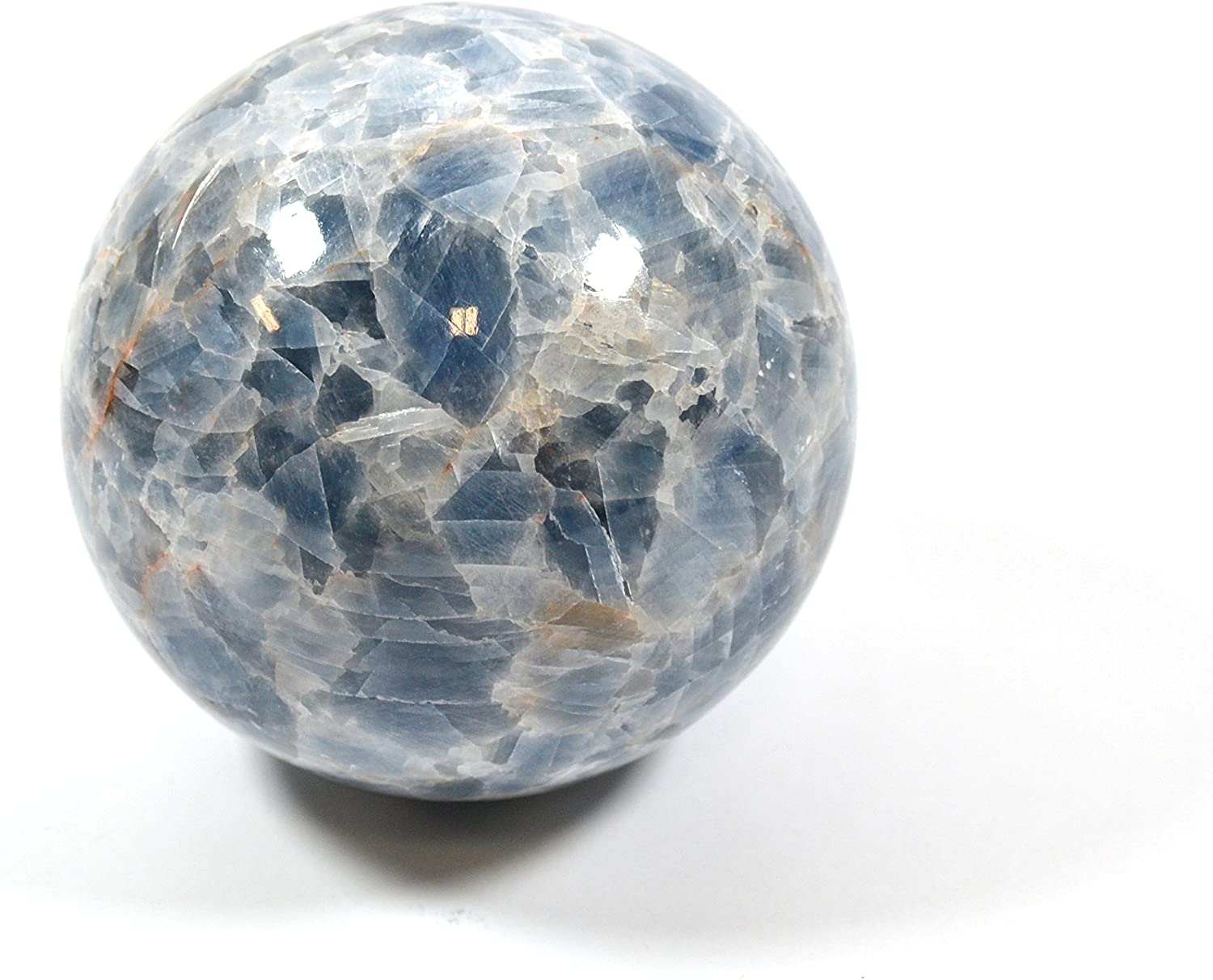 60mm - 70mm Natural Aquamarine Crystal Sphere Balls - Omamoristone お守り石
