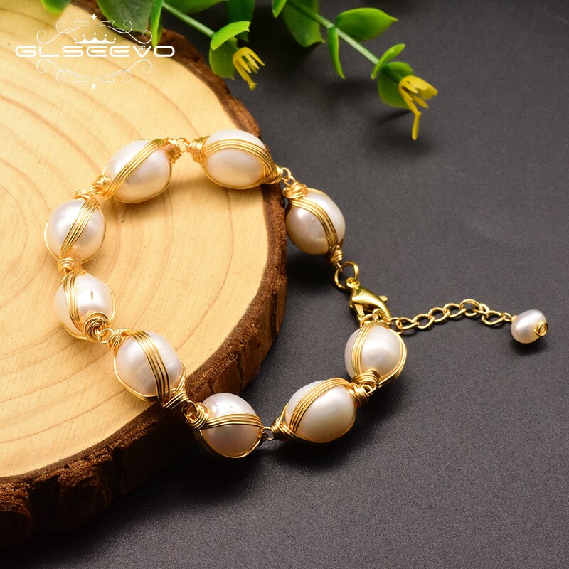 Natural Pearl Bracelets - Omamoristone お守り石
