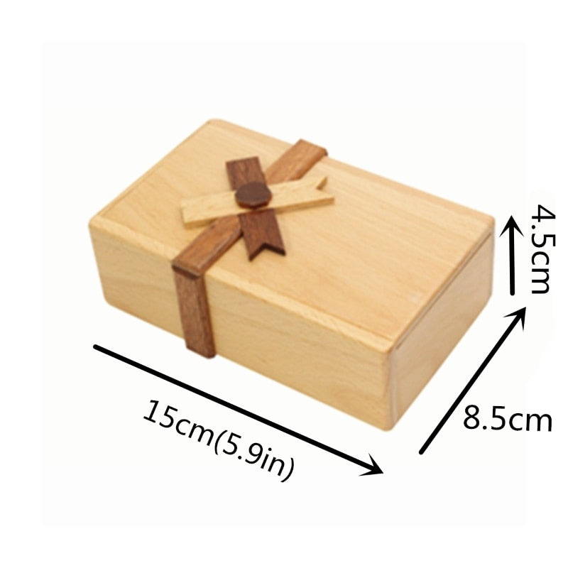 Wooden Secret Puzzle Gift Box